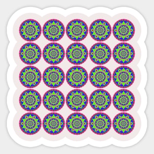 Ekaa Wallpaper Pattern 07 Sticker